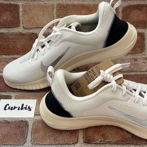 Nike‎ Flex Experience Run 12 Road Running Shoes Women's Size 12 White DV0746-101 - Picture 6 of 11